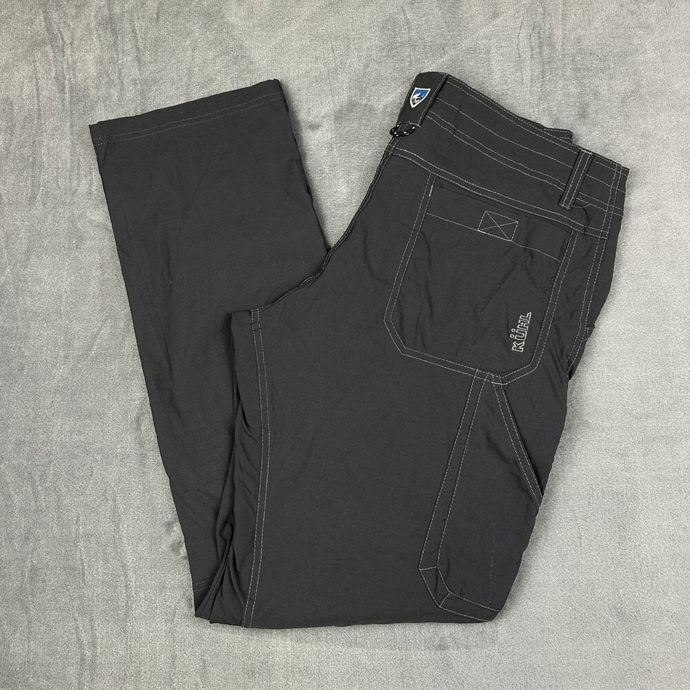 Kuhl Renegade Pants Mens 32x32 Gray Straight Lightweight Stretch Outdoor Hiking